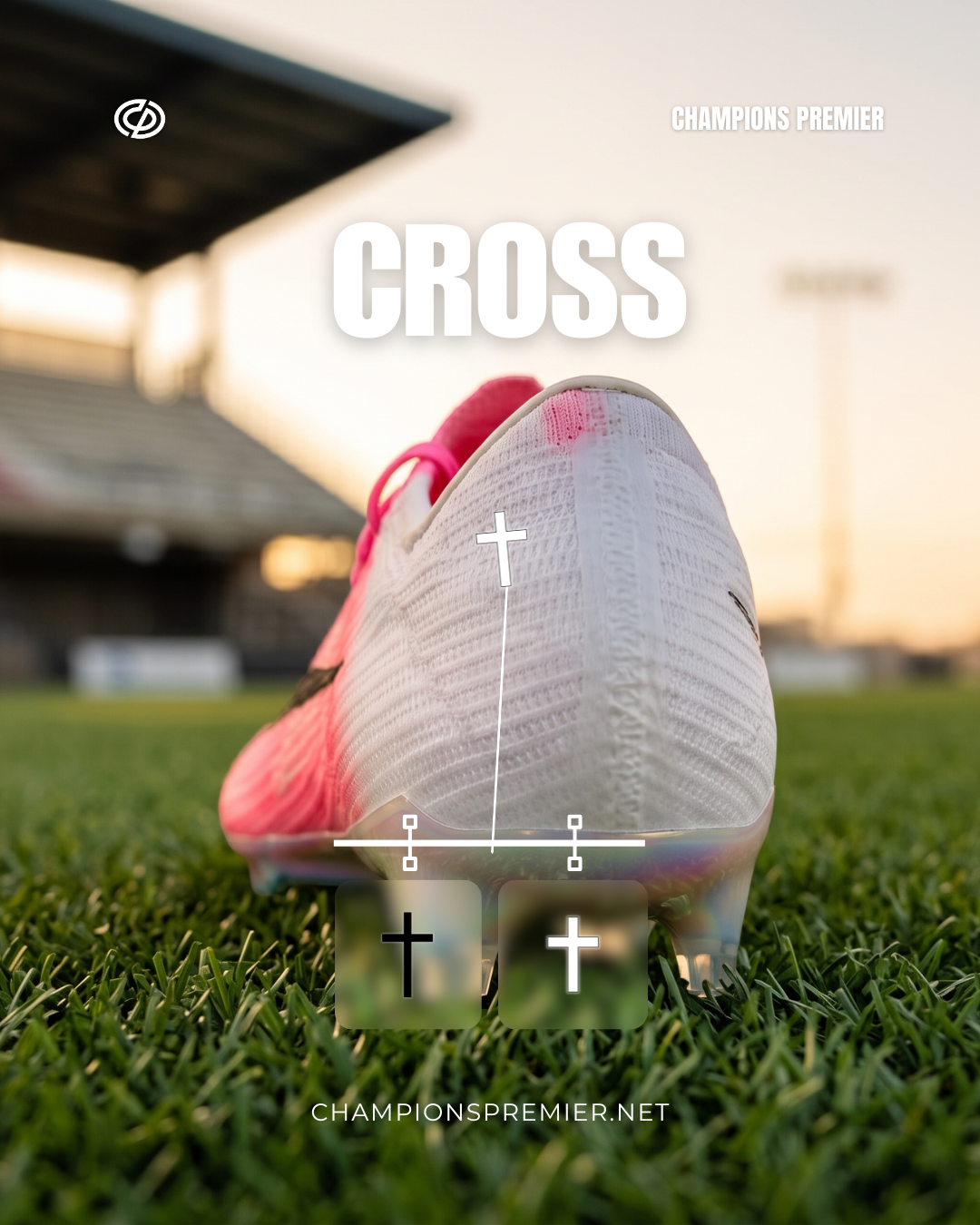 Cleat Stickers | Cross